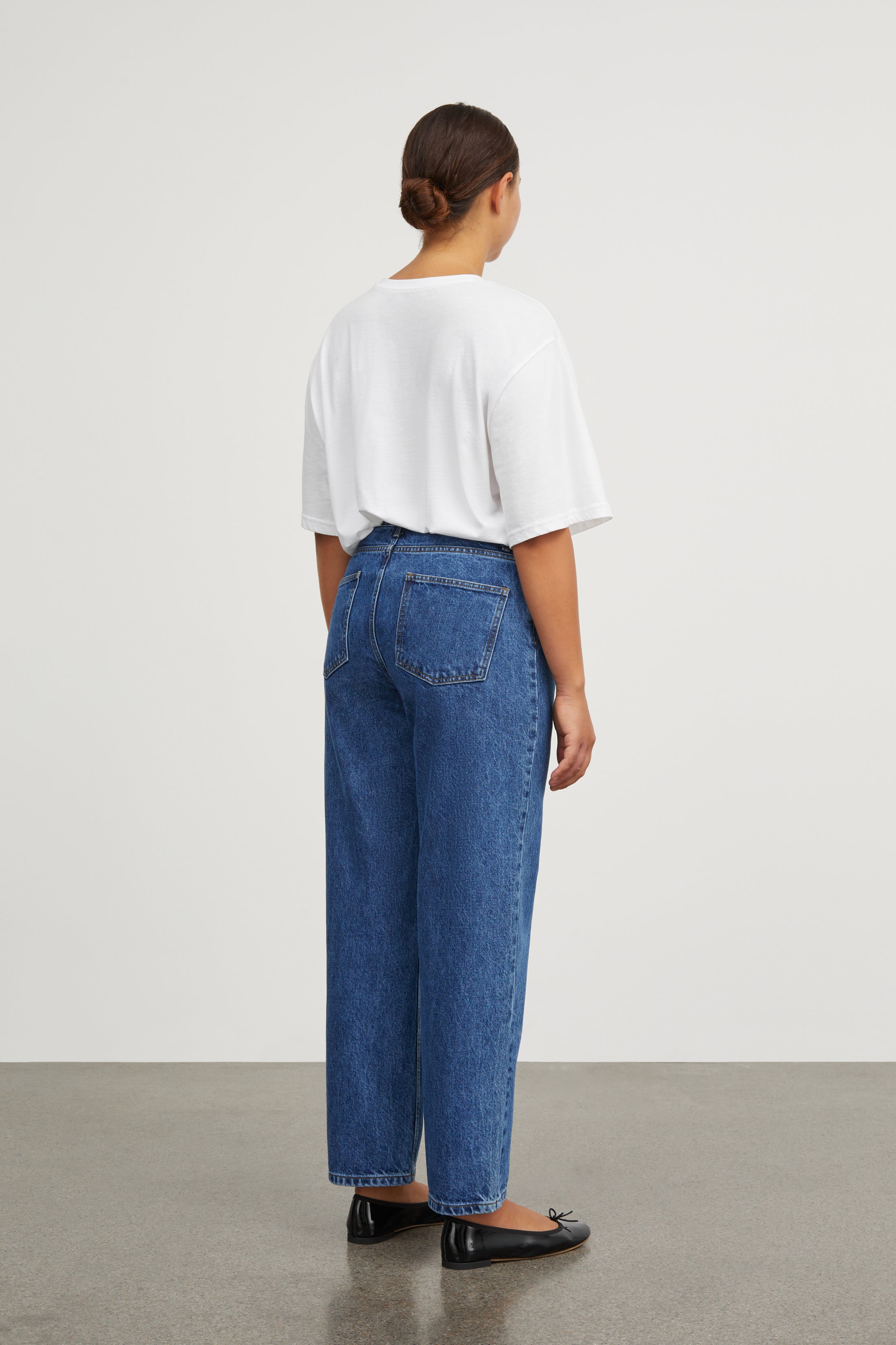 Skall Studio Allison cropped jeans Jeans Mid blue